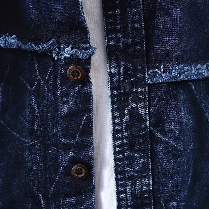 Iconic Slim Fit Denim Shirt EvolvMode