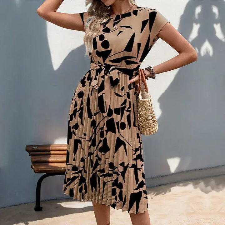 BreezyGlow Sleeveless Comfort Dress EvolvMode