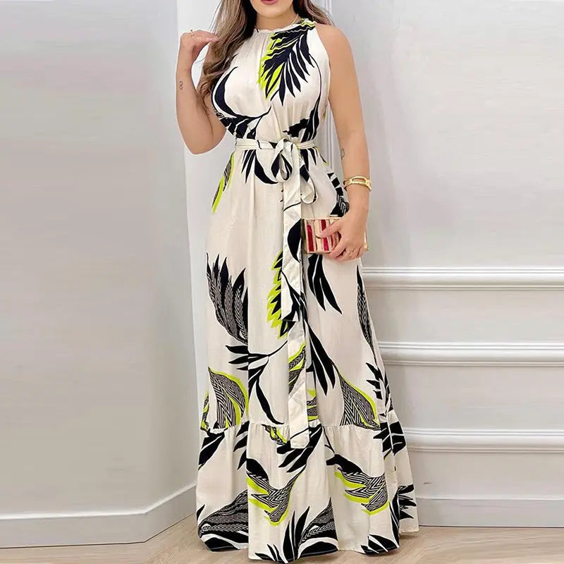 Elegant Sleeveless Summer Dress EvolvMode