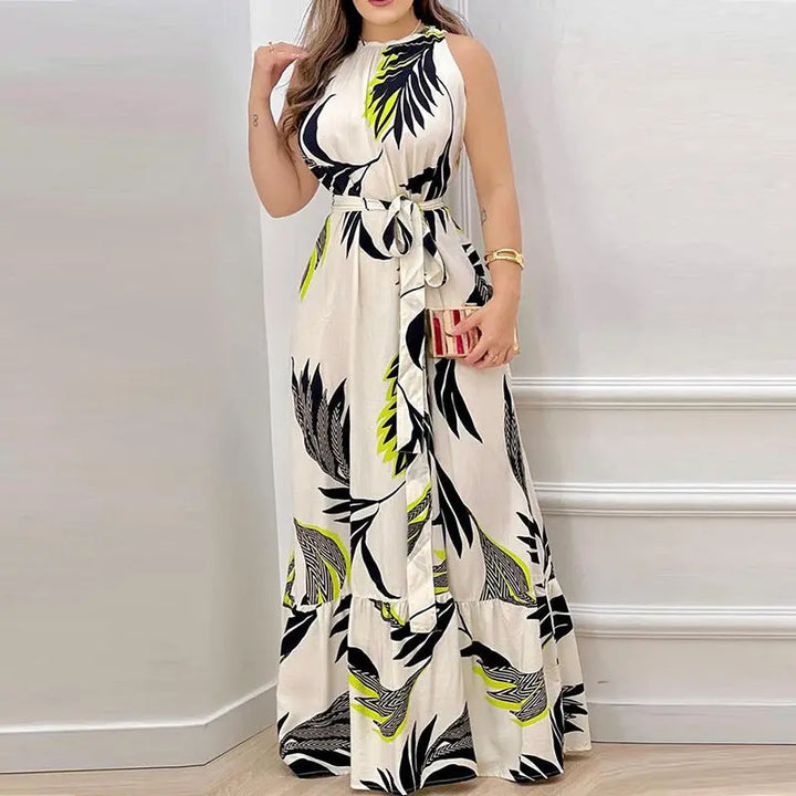 Elegant Sleeveless Summer Dress EvolvMode