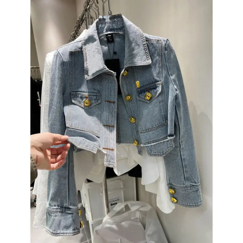 Classic Style Denim Jacket EvolvMode