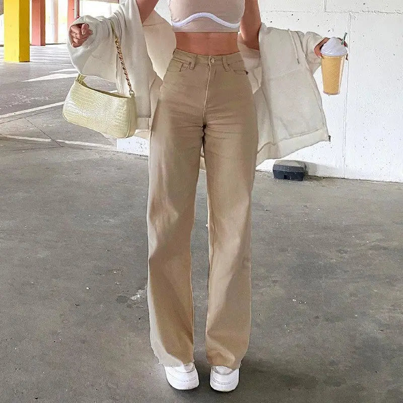 Relaxed Comfort High-Waist Jeans EvolvMode