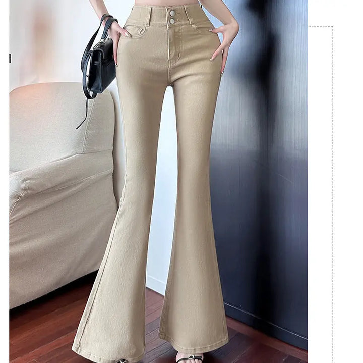 Slim fit wide-leg jeans EvolvMode