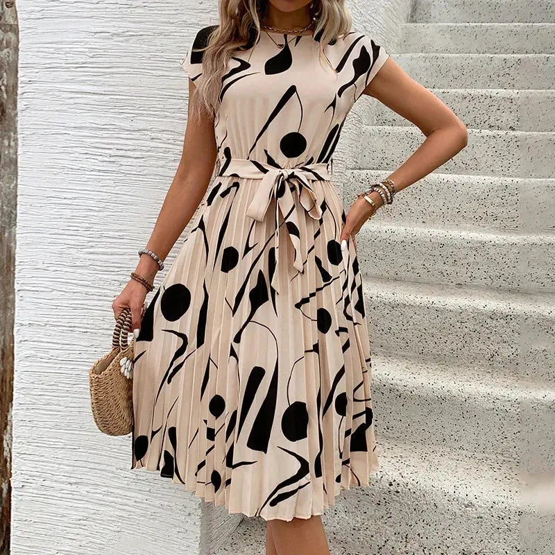 BreezyGlow Sleeveless Comfort Dress EvolvMode