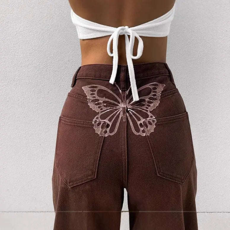 Retro High Waist Jeans EvolvMode