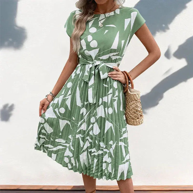 BreezyGlow Sleeveless Comfort Dress EvolvMode