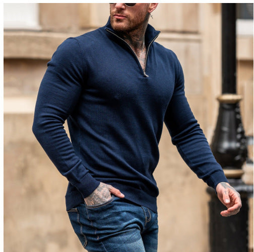 Ravion Half-Zip Knit Sweater