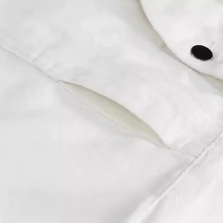 UrbanCool White Denim Vest EvolvMode