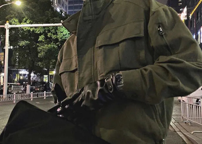 Functional Sleek Multi-pocket Jacket EvolvMode