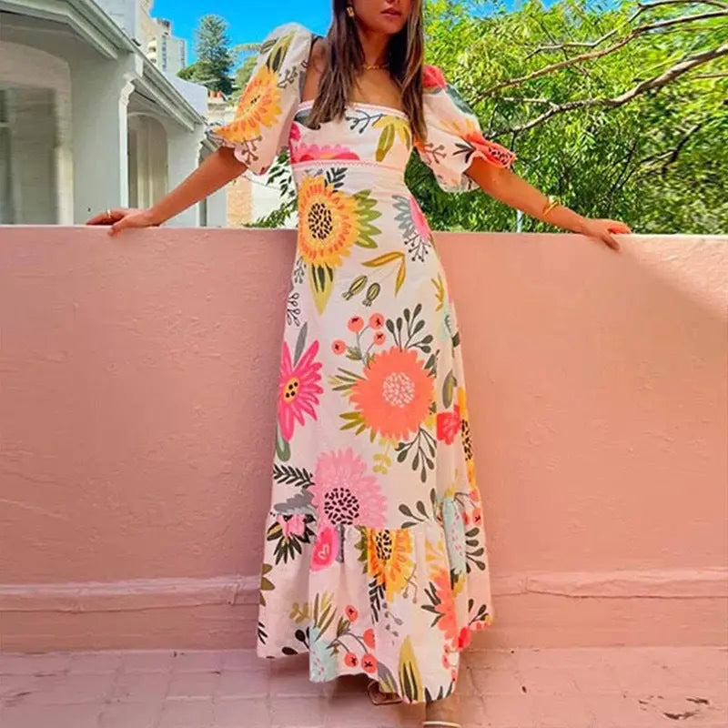 Bloomline Maxi Dress EvolvMode