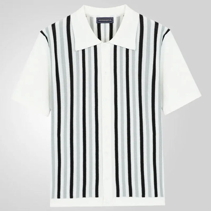 StratoKnit Button-Up Polo Shirt EvolvMode