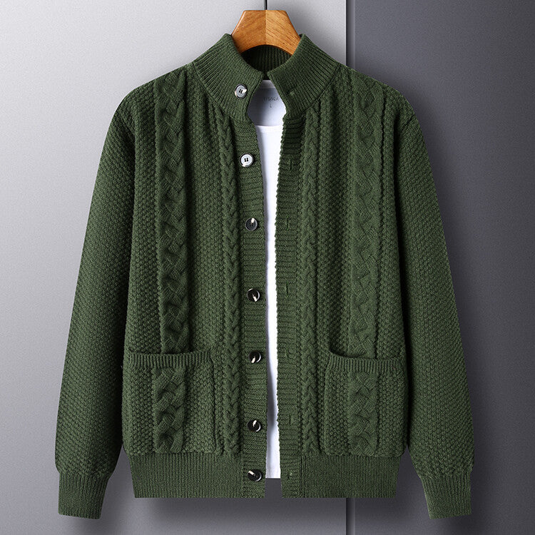 Marven Textured Knit Cardigan