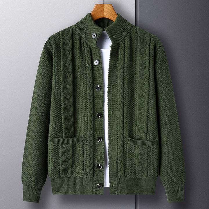 Marven Textured Knit Cardigan