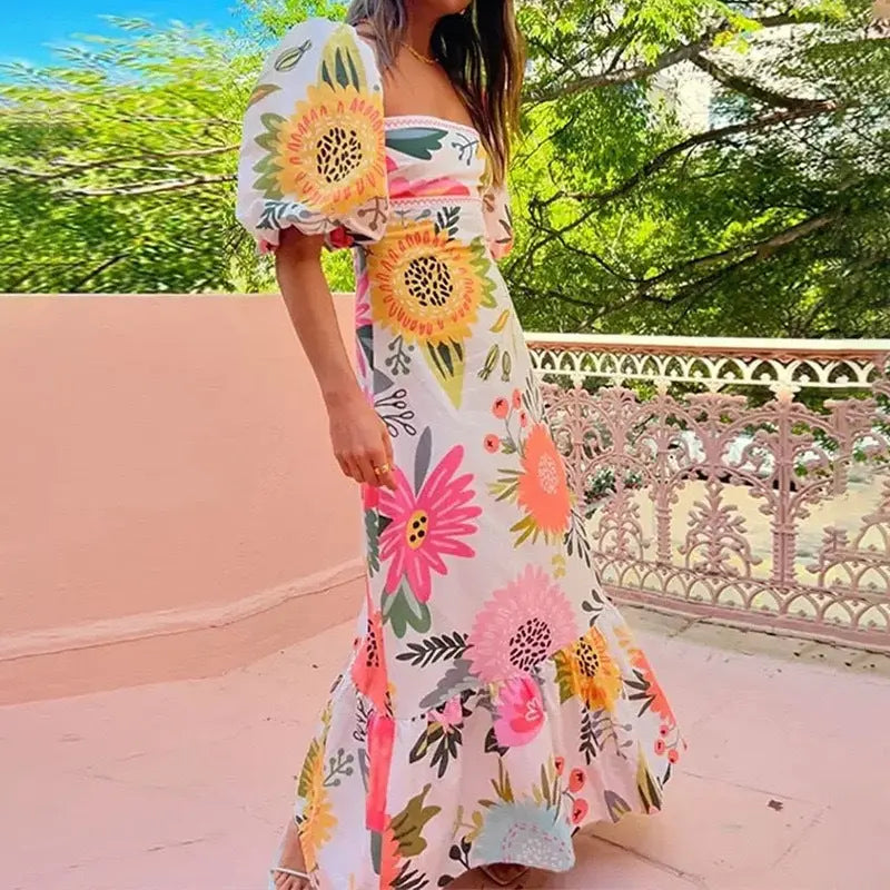 Bloomline Maxi Dress EvolvMode