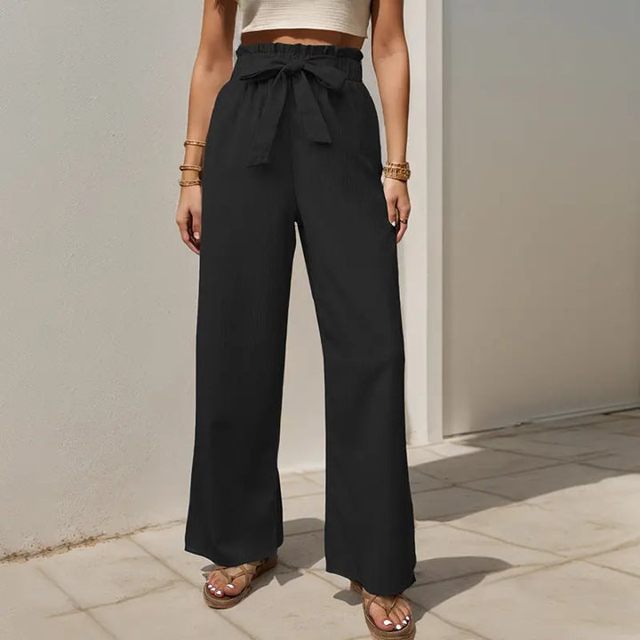 Flowing Summer Wide-Leg Trousers EvolvMode