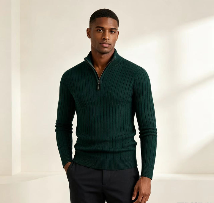 Bellano Quarter-Zip Knit Sweater