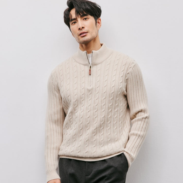 Mason Quarter-Zip Sweater