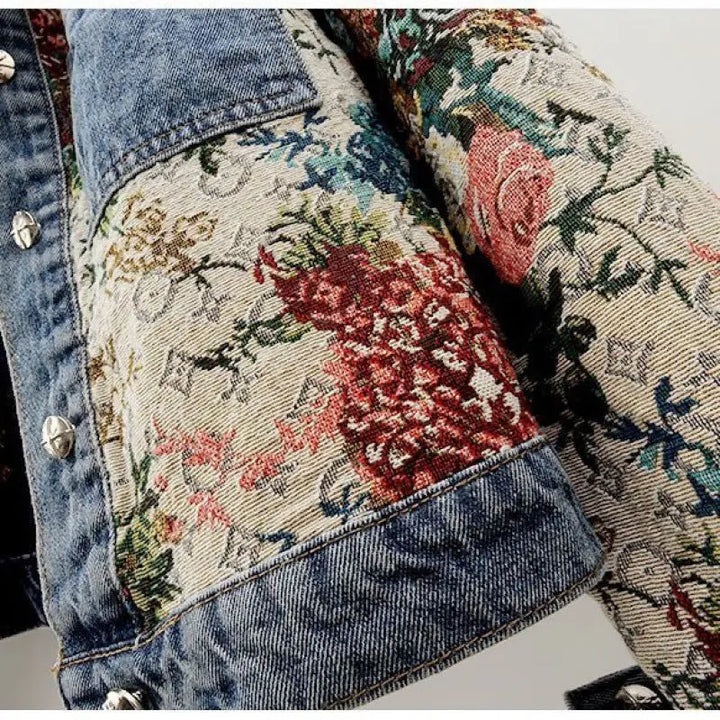 Embroidered Denim Jacket EvolvMode