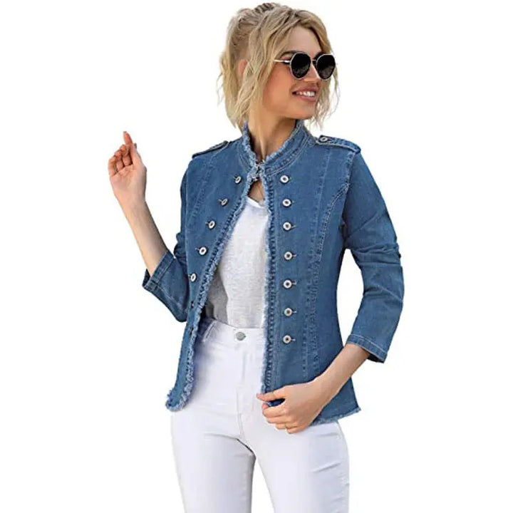 VintageEdge Denim Jacket EvolvMode