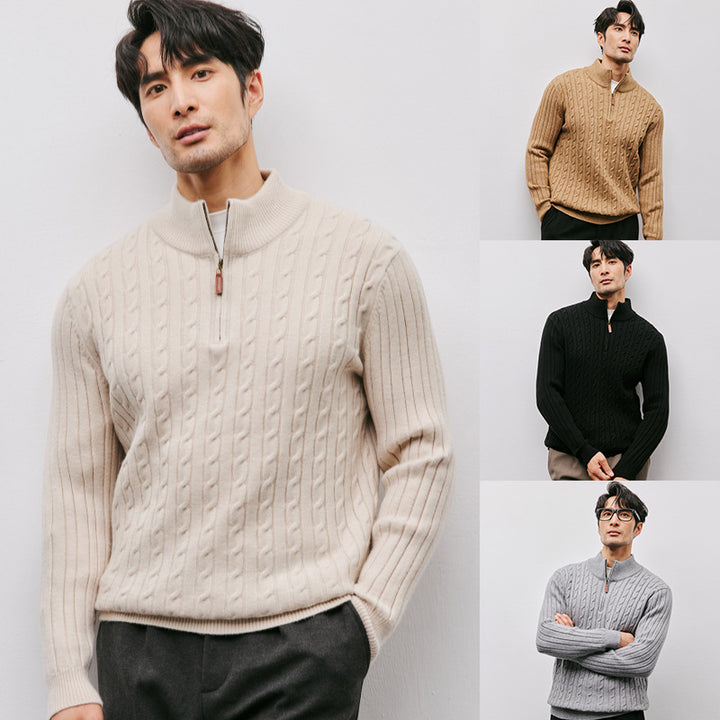 Mason Quarter-Zip Sweater