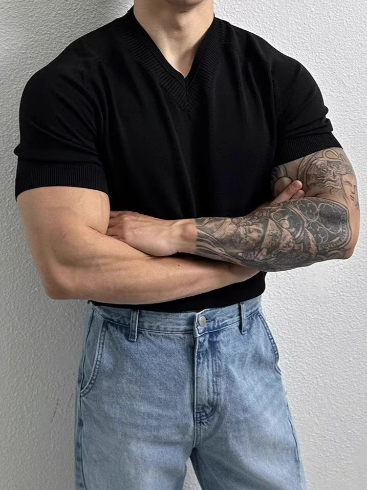 Larevo Knit Polo Tee