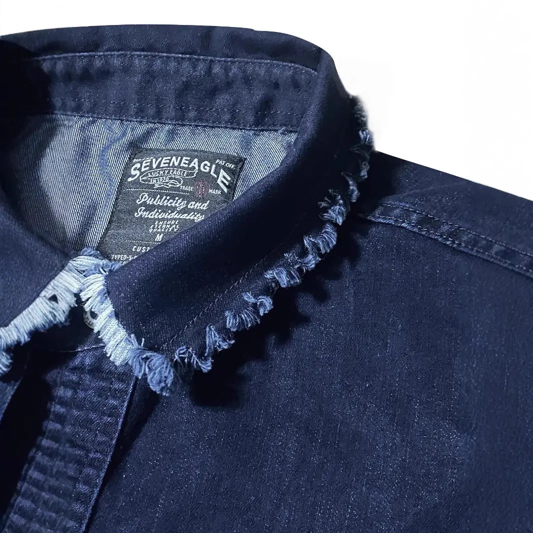 Iconic Slim Fit Denim Shirt EvolvMode