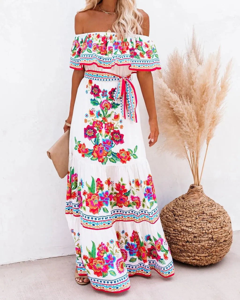 Sleeveless Summer Long Dress EvolvMode