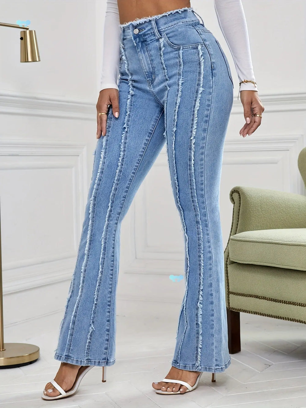 Avelora Flare Luxe Jeans EvolvMode
