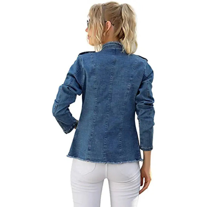 VintageEdge Denim Jacket EvolvMode