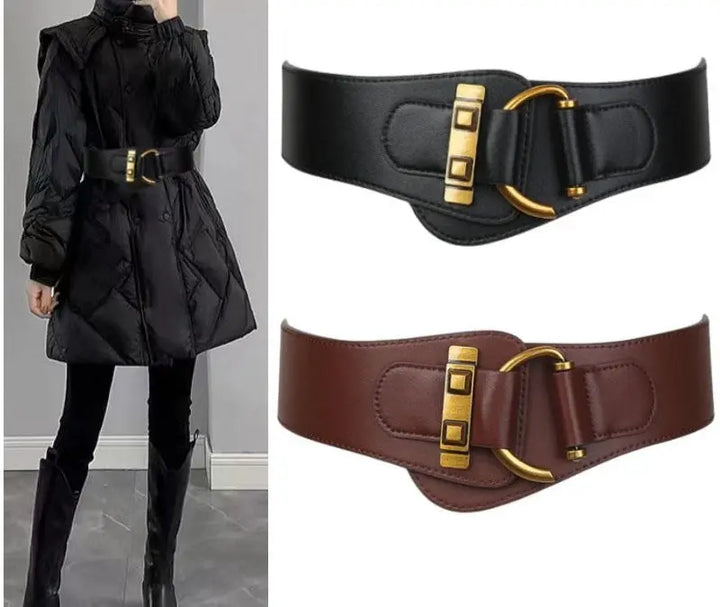 Sleek Leather Waistband EvolvMode