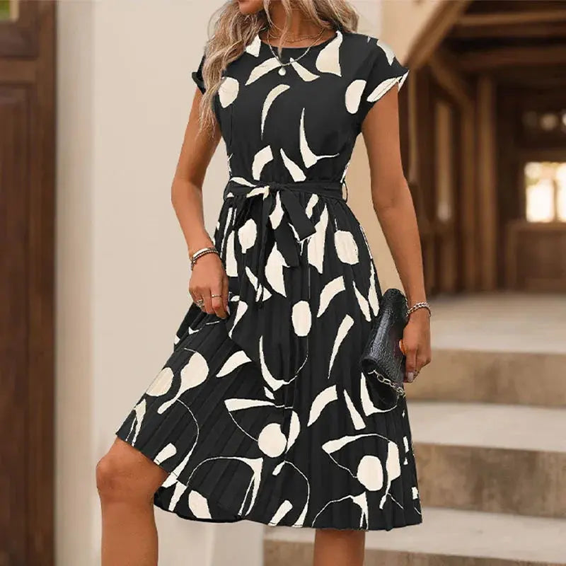 BreezyGlow Sleeveless Comfort Dress EvolvMode