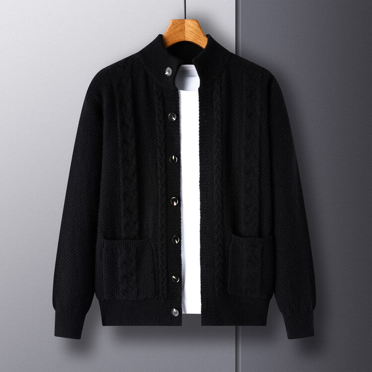 Marven Textured Knit Cardigan