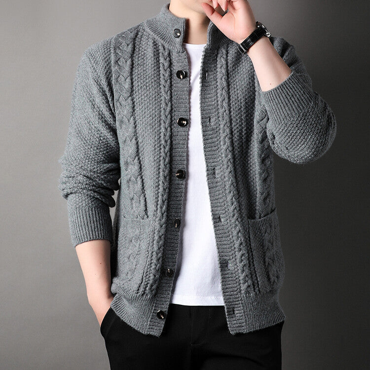 Marven Textured Knit Cardigan
