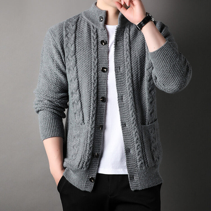 Marven Textured Knit Cardigan