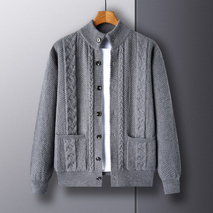 Marven Textured Knit Cardigan