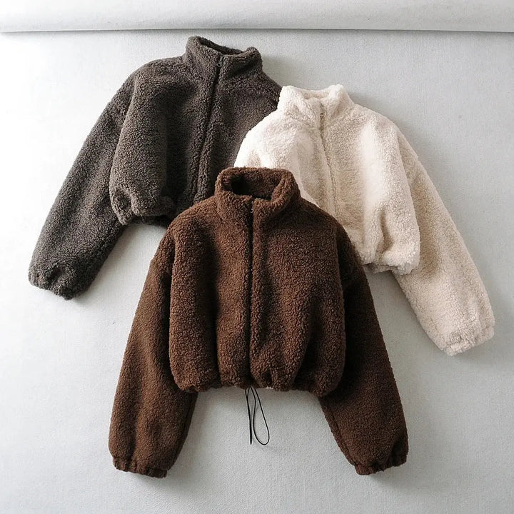SoftGlam Faux Fur Jacket EvolvMode