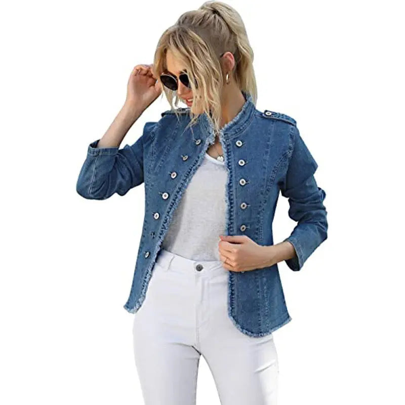 VintageEdge Denim Jacket EvolvMode
