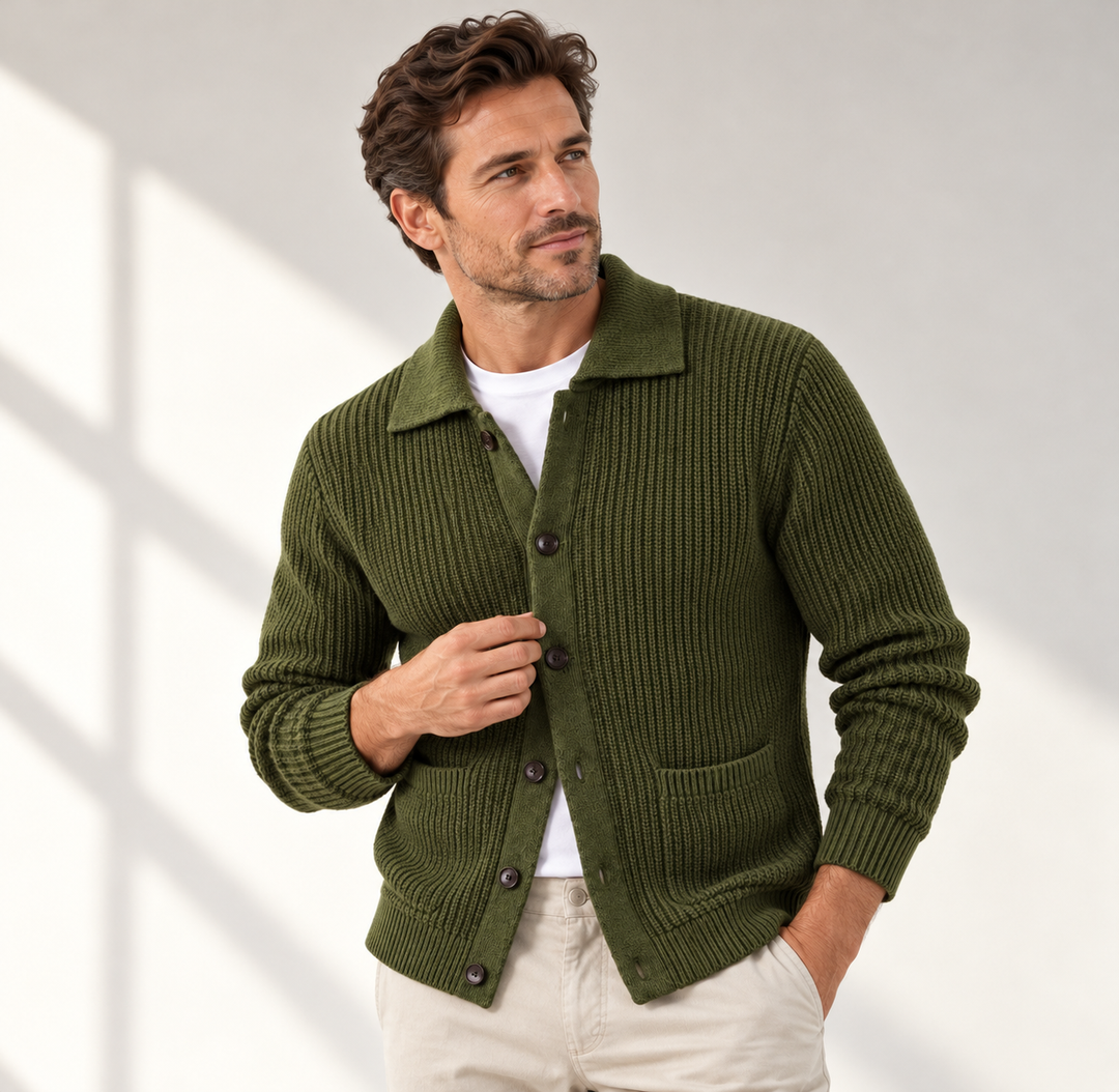 Marvian Luxe Knit Cardigan