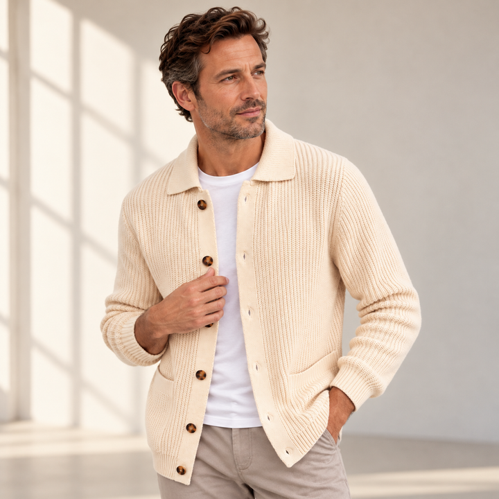 Marvian Luxe Knit Cardigan