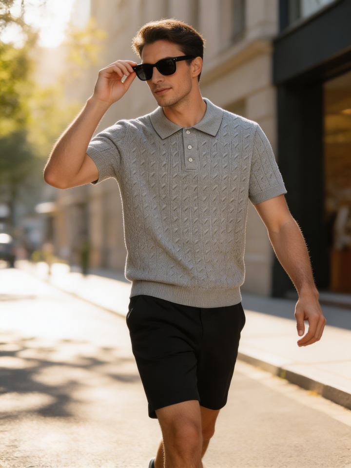 Men's Sleek Stretch Polo